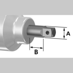 True Drive Đầu khẩu vặn ốc impact MOMENTO 1-14TD12